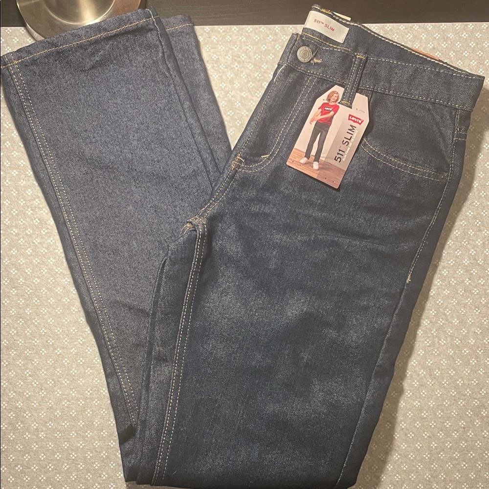 Levi's Slim Fit Jeans in Classic Blue